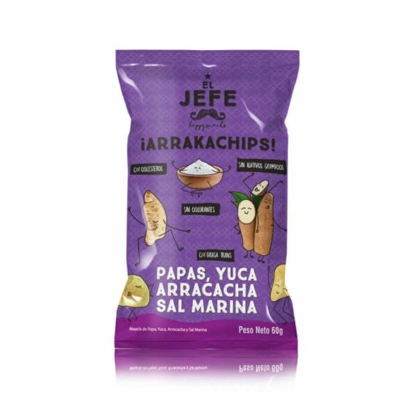 Arracachips El jefe snacks colombianos